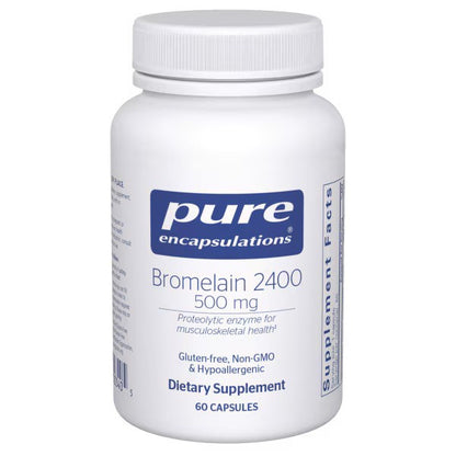 Pure Encapsulations Bromelain 2400 500mg 60 Capsules