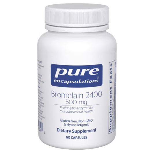 Pure Encapsulations Bromelain 2400 500mg 60 Capsules