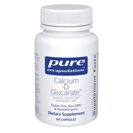 Pure Encapsulations Calcium-D-Glucarate 60 Capsules