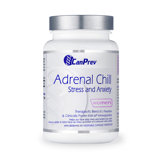 CanPrev Adrenal Chill Women 90 Veg Capsules 