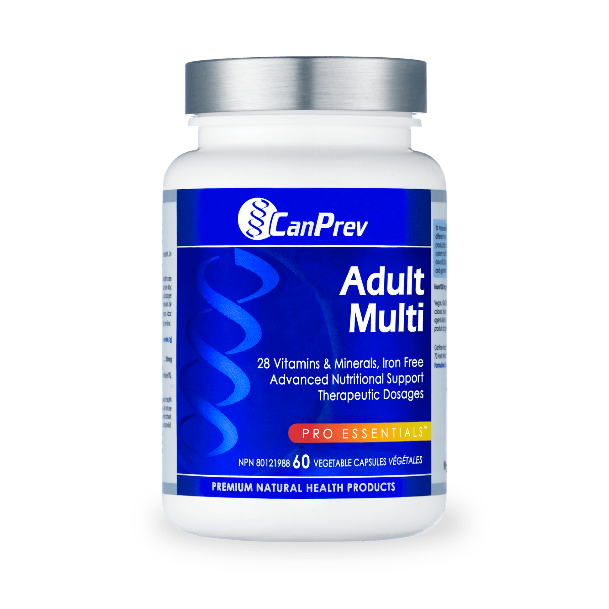 CanPrev Adult Multi 60 Veg Capsules 