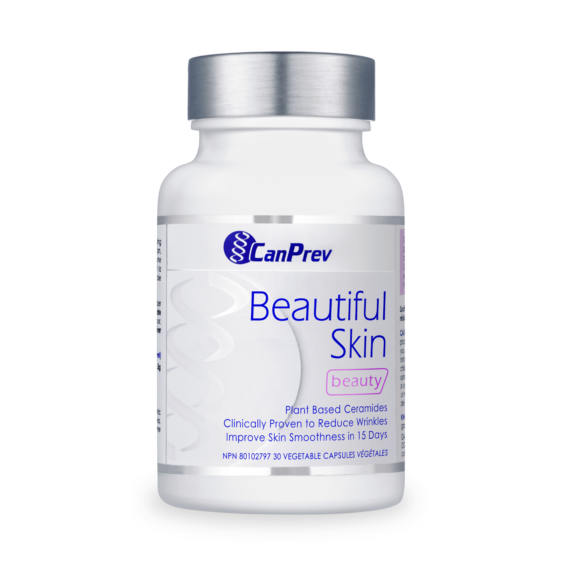 CanPrev Beautiful Skin 30 Veg Capsules - Wellness Supplement