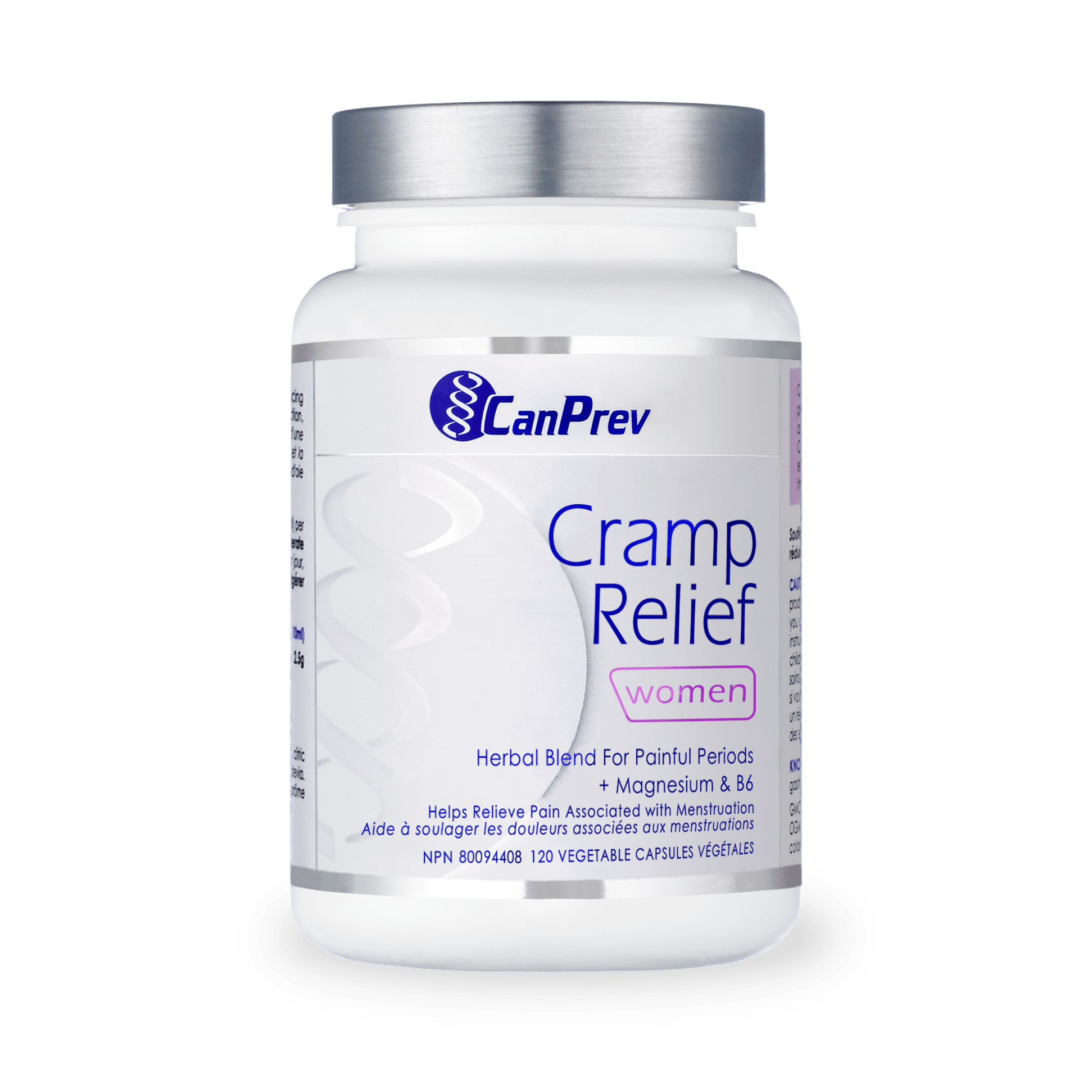 CanPrev Cramp Relief 120 Veg Capsules 