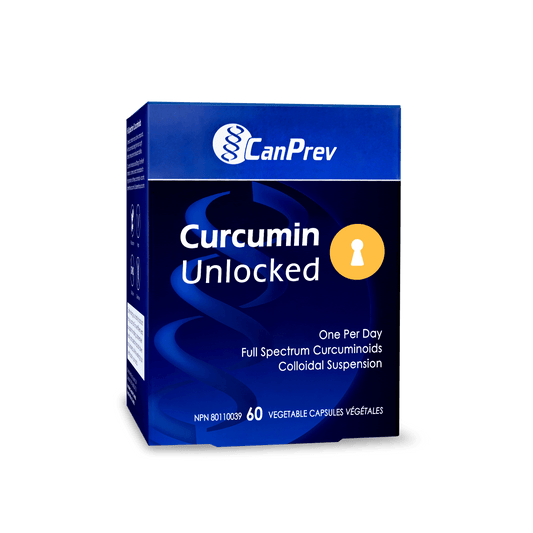 CanPrev Curcumin Unlocked 60 Veg Capsules - Wellness Supplement