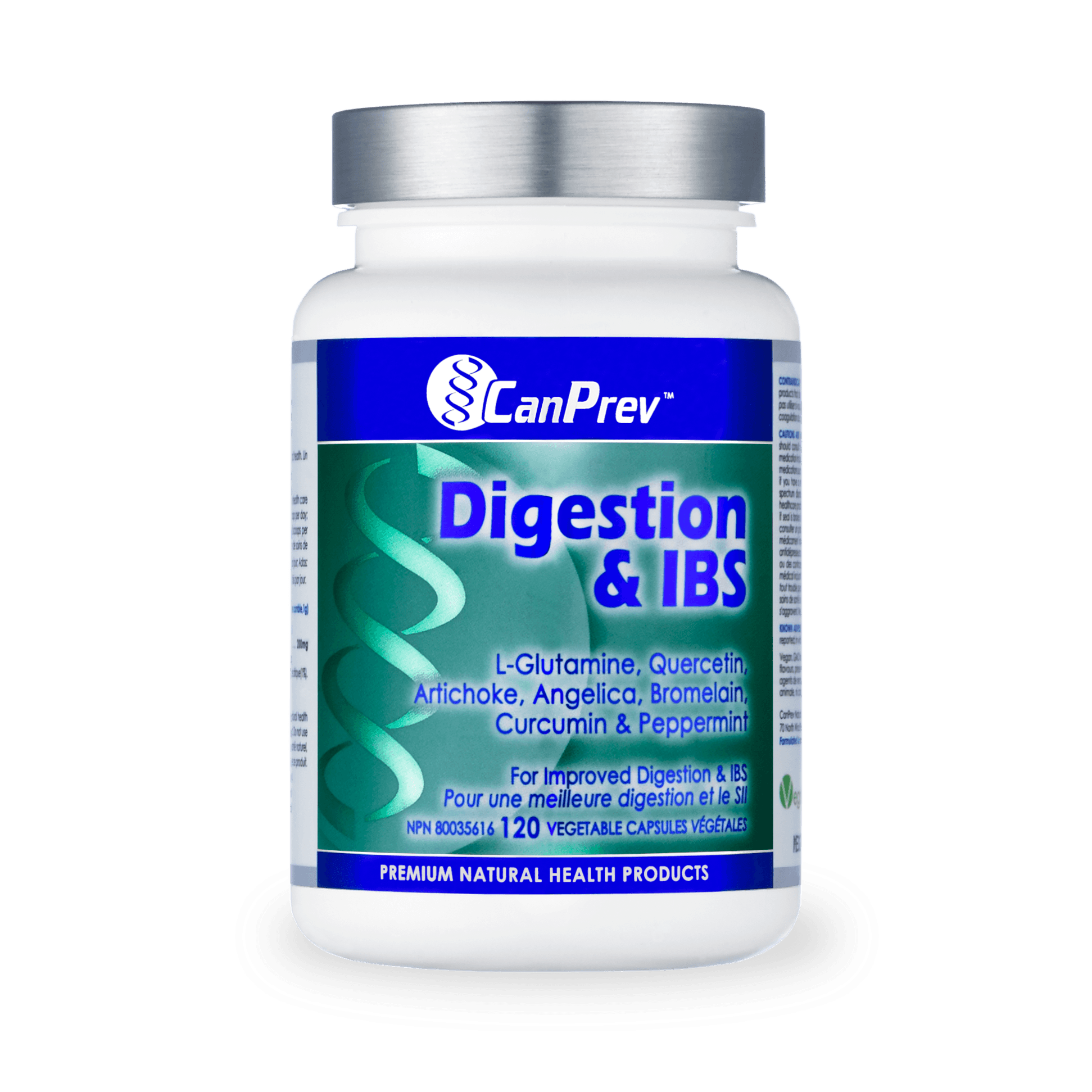 CanPrev Digestion & IBS 120 Veg Capsules 