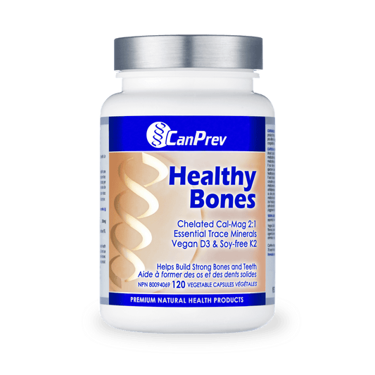CanPrev Healthy Bones 120 Veg Capsules - Wellness Supplement