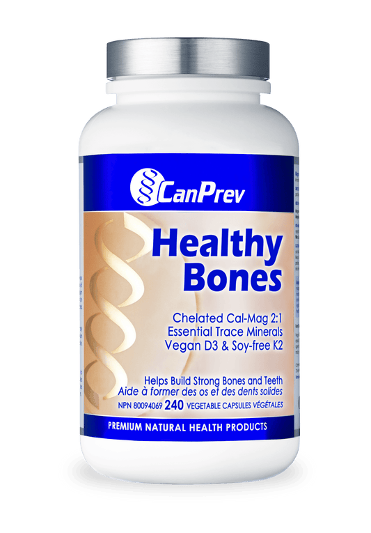 CanPrev Healthy Bones 240 Veg Capsules - Wellness Supplement