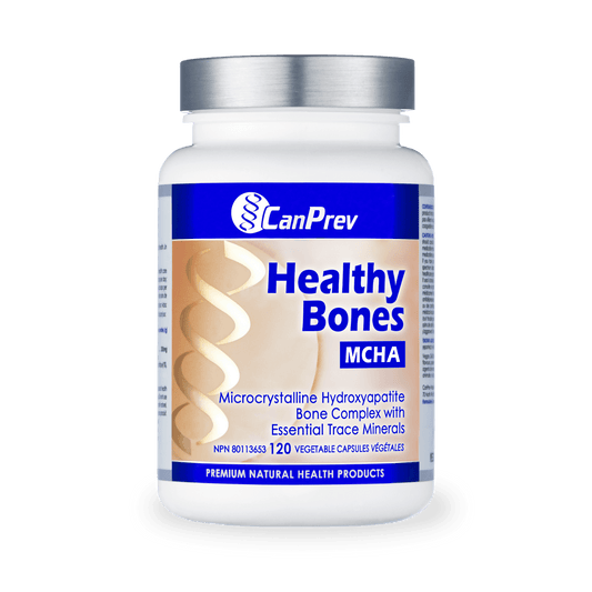 CanPrev Healthy Bones MCHA 120 Veg Capsules - Wellness Supplement