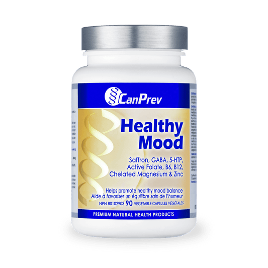 CanPrev Healthy Mood 90 Veg Capsules - Wellness Supplement
