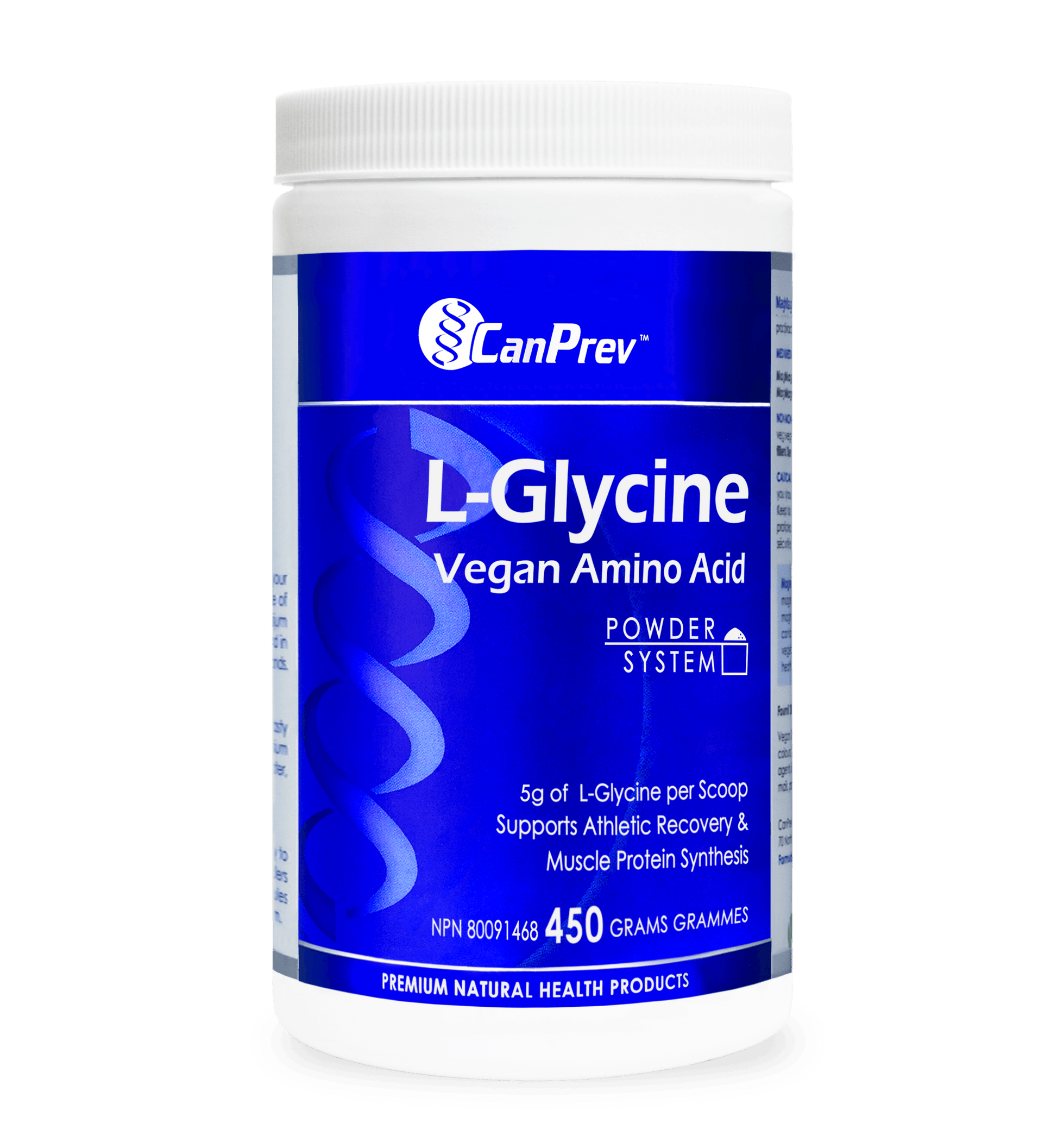 CanPrev L-Glycine Vegan Amino Acid 450g 
