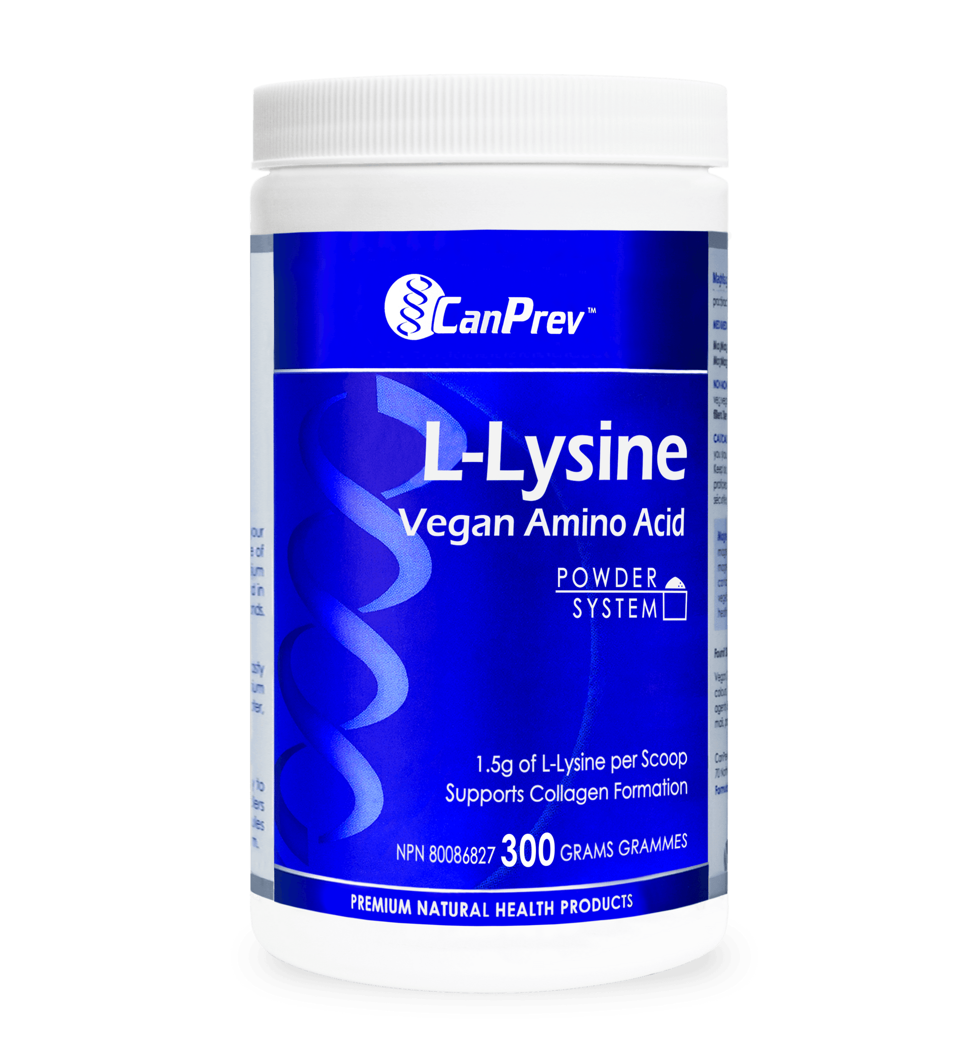 CanPrev L-Lysine Vegan Amino Acid 300g 