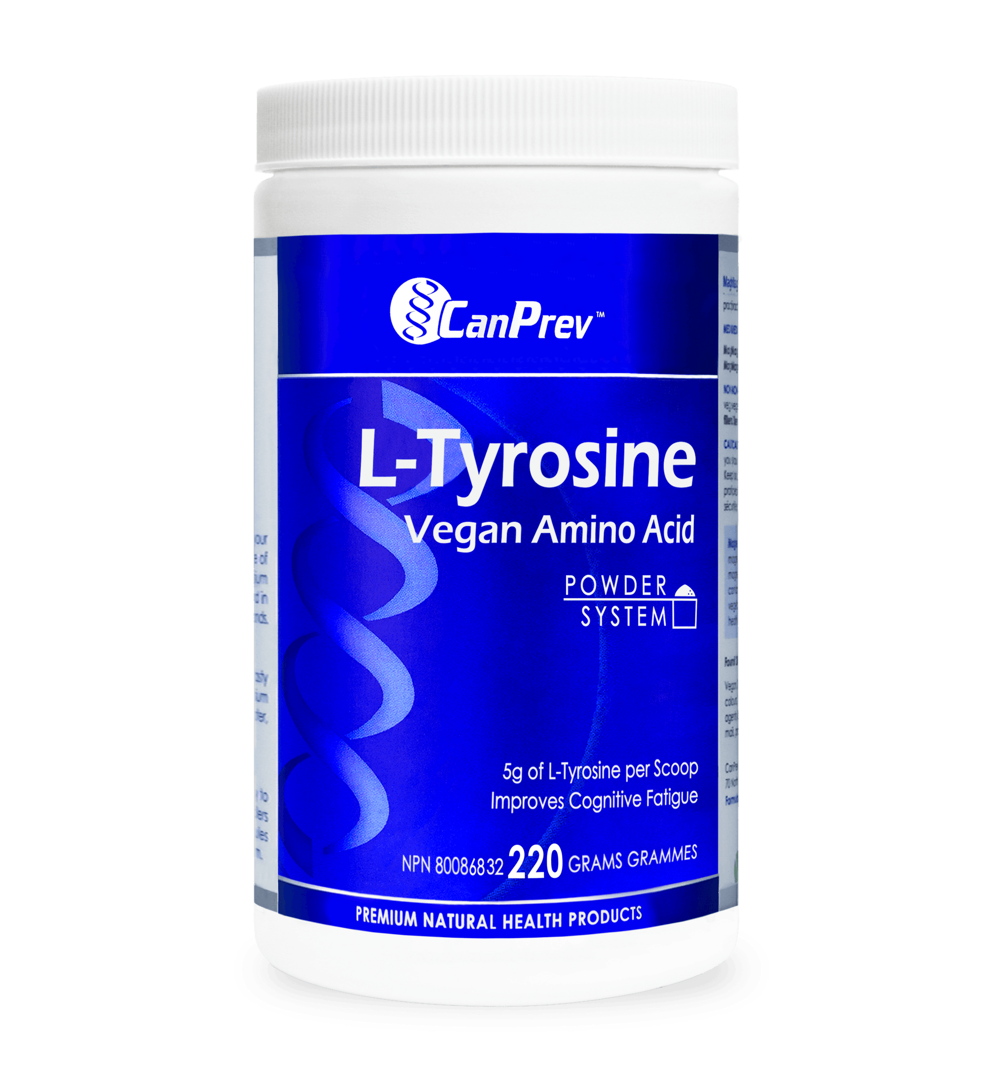 CanPrev L-Tyrosine Vegan Amino Acid 220g 