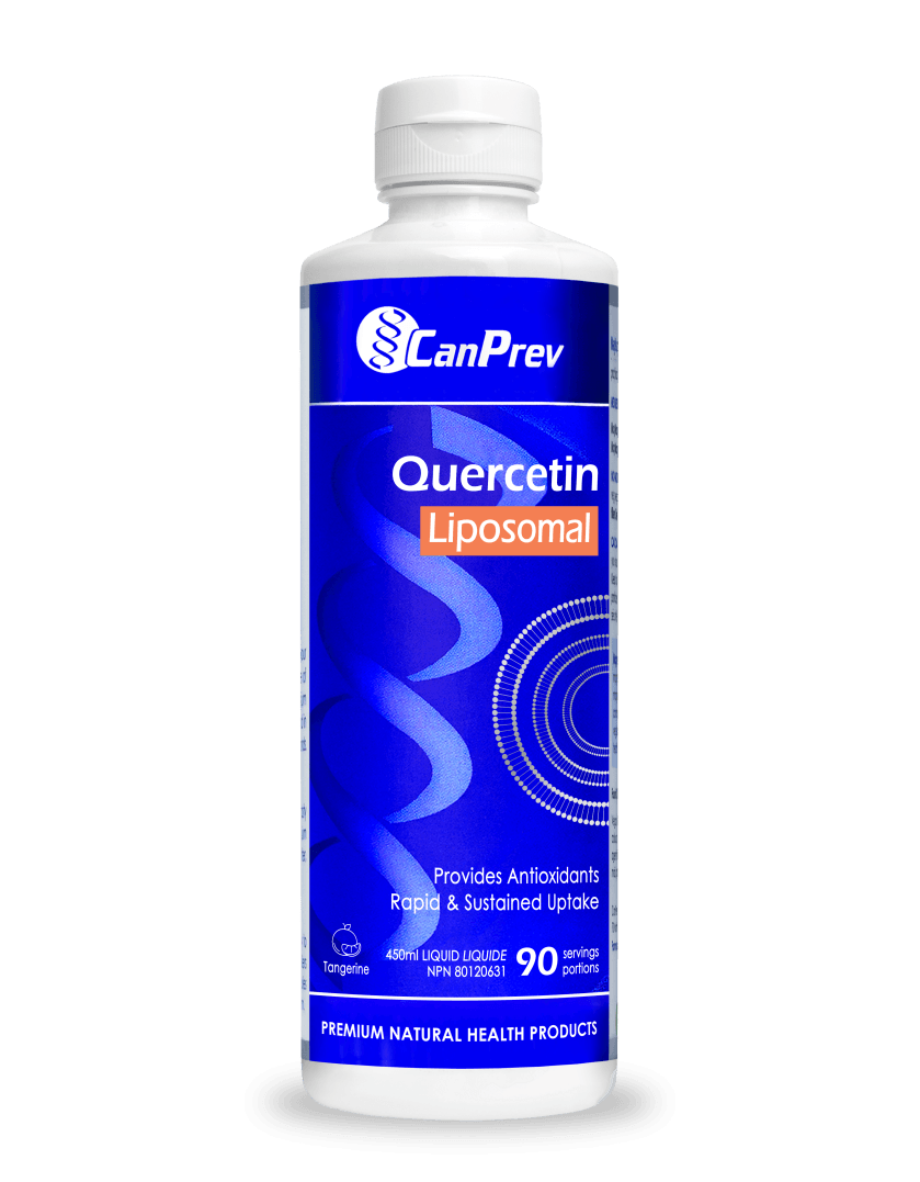CanPrev Liposomal Quercetin Tangerine 450mL - Wellness Supplement