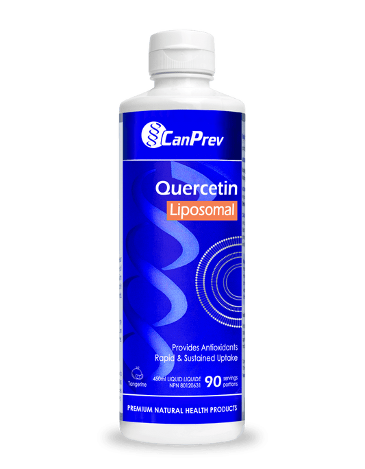 CanPrev Liposomal Quercetin Tangerine 450mL - Wellness Supplement