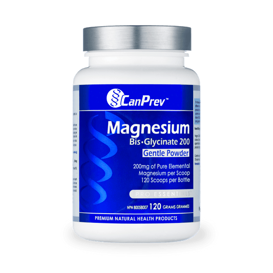 CanPrev Magnesium Bis-Glycinate 200 Gentle Powder 120g 