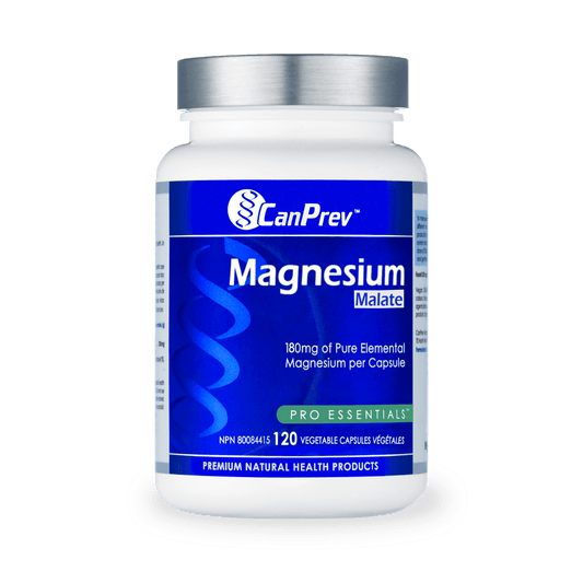 CanPrev Magnesium Malate 120 Veg Capsules 