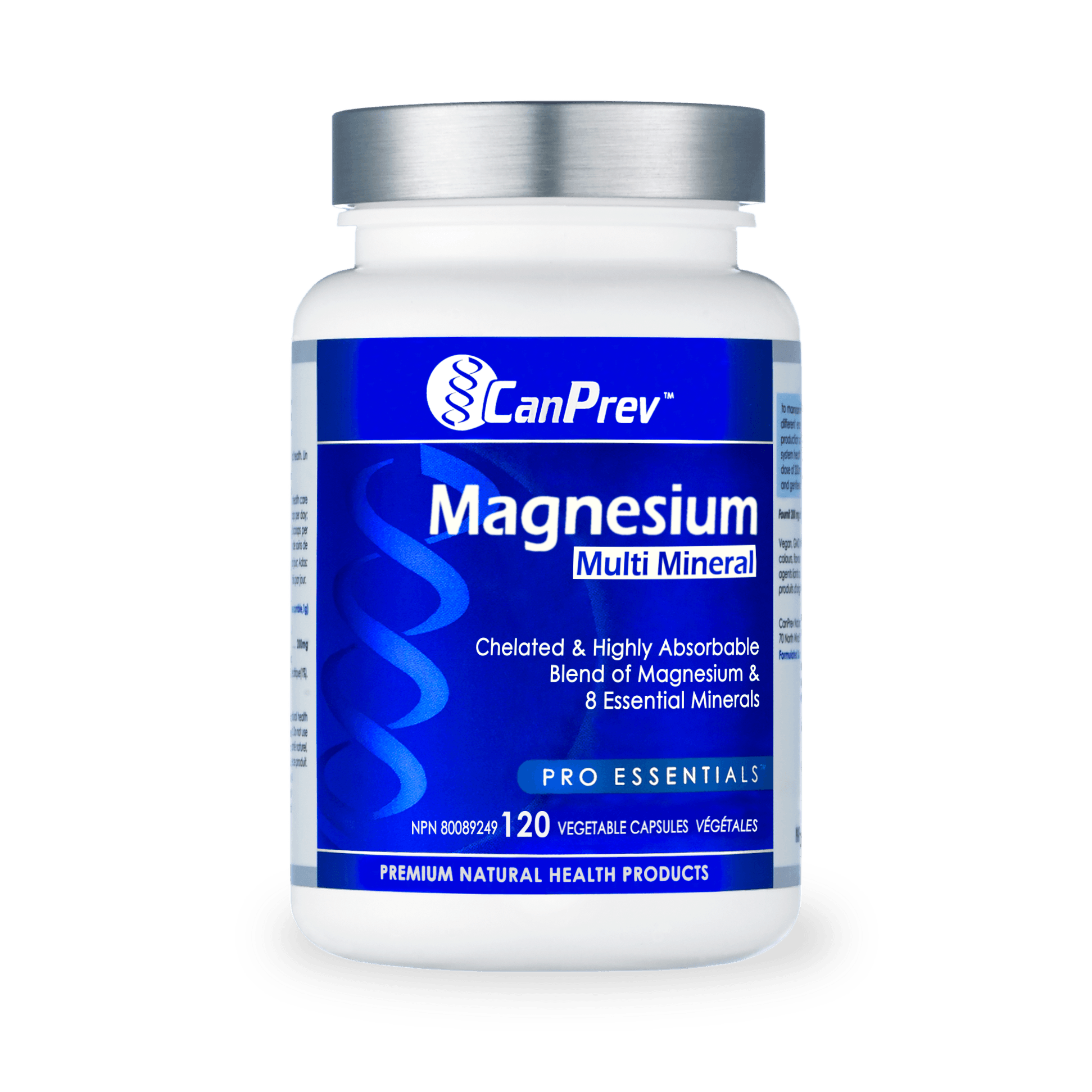 CanPrev Magnesium Multi Mineral 120 Veg Capsules - Wellness Supplement