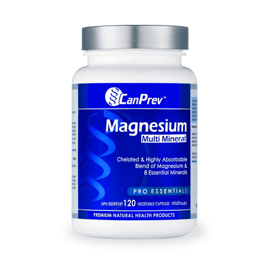 CanPrev Magnesium Multi Mineral 120 Veg Capsules - Wellness Supplement