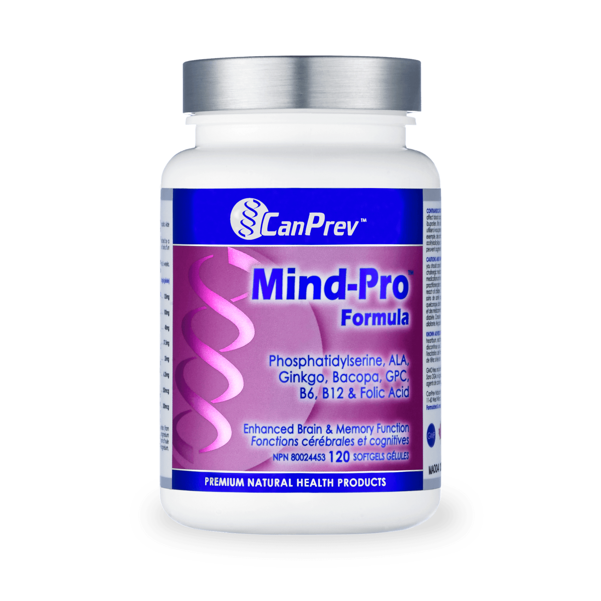 CanPrev Mind-Pro Formula 120 Softgels 