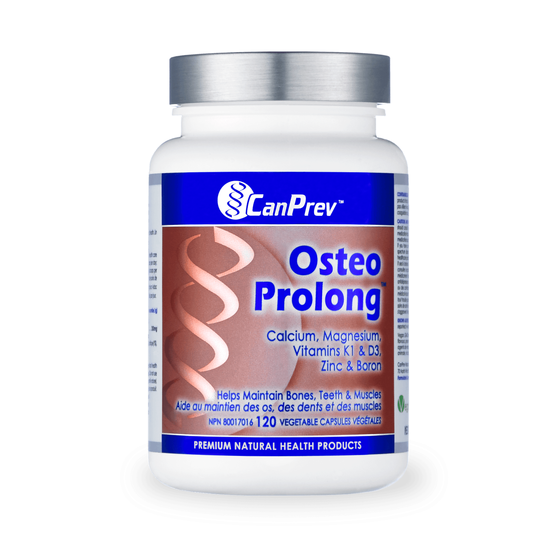 CanPrev Osteo Prolong 120 Veg Capsules 
