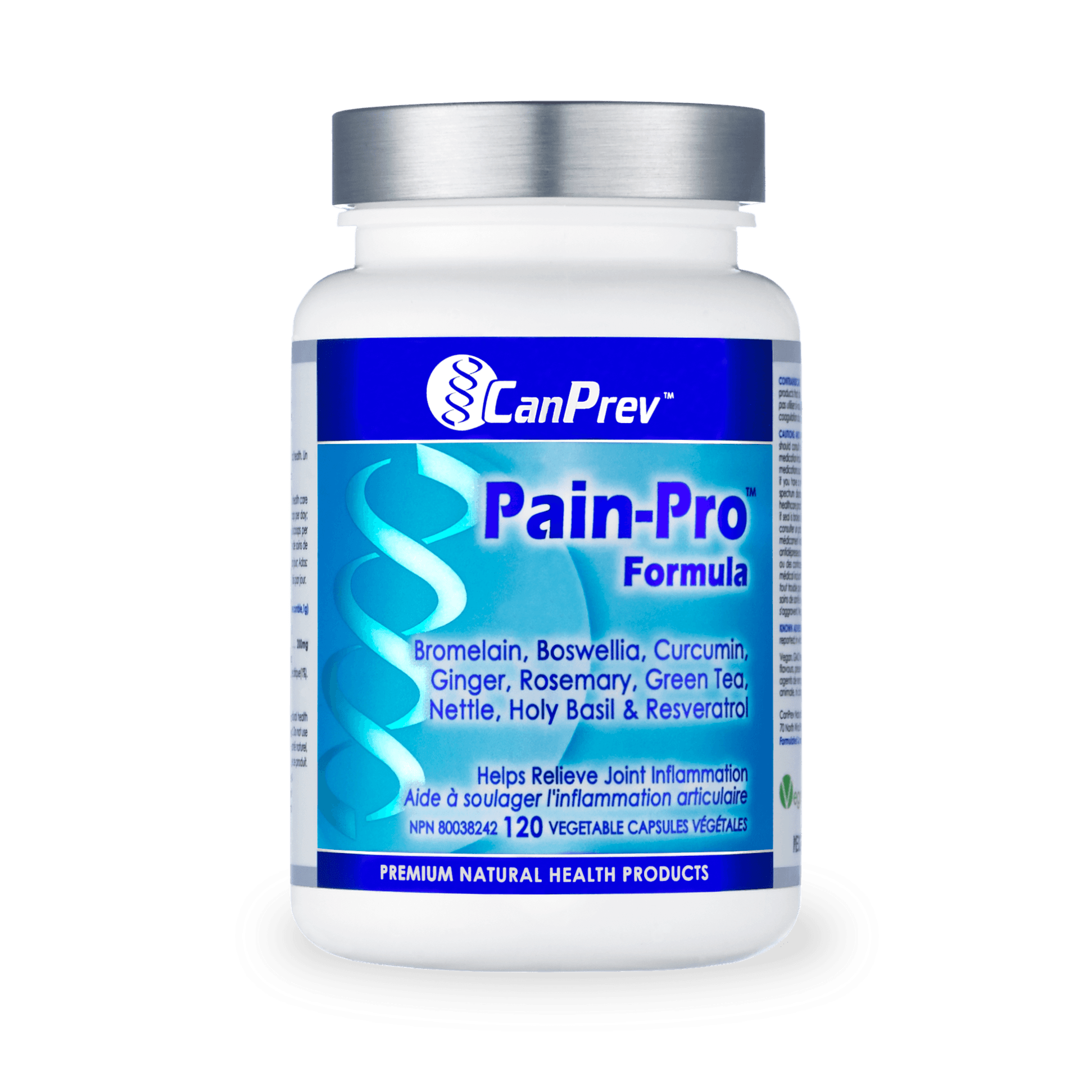 CanPrev Pain-Pro Formula 120 Veg Capsules - Wellness Supplement