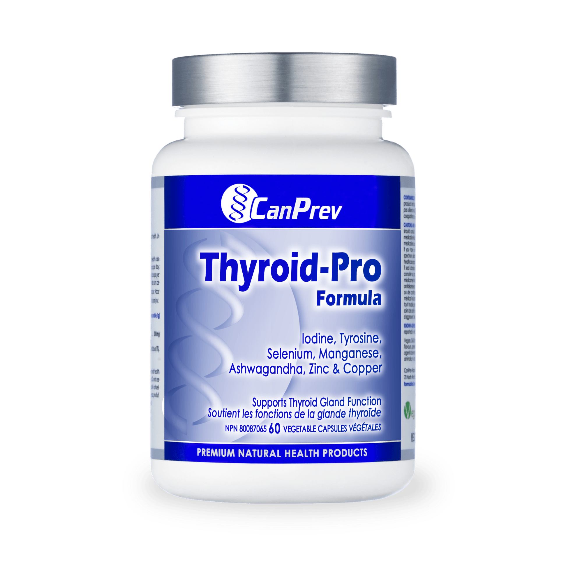 CanPrev Thyroid-Pro Formula 60 Veg Capsules 