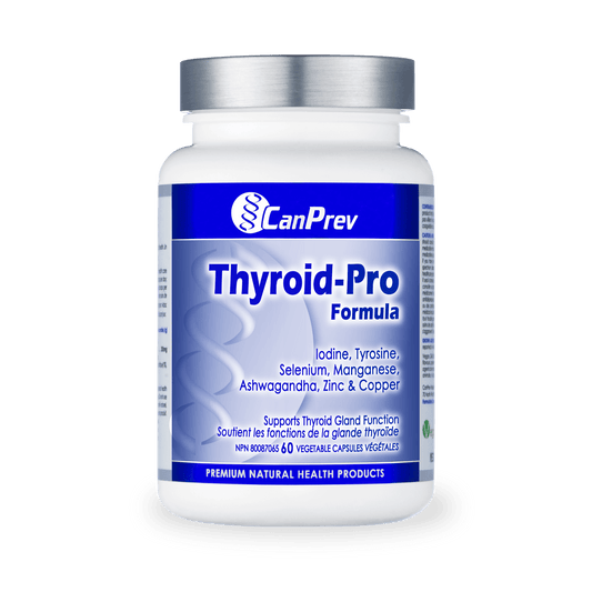 CanPrev Thyroid-Pro Formula 60 Veg Capsules 