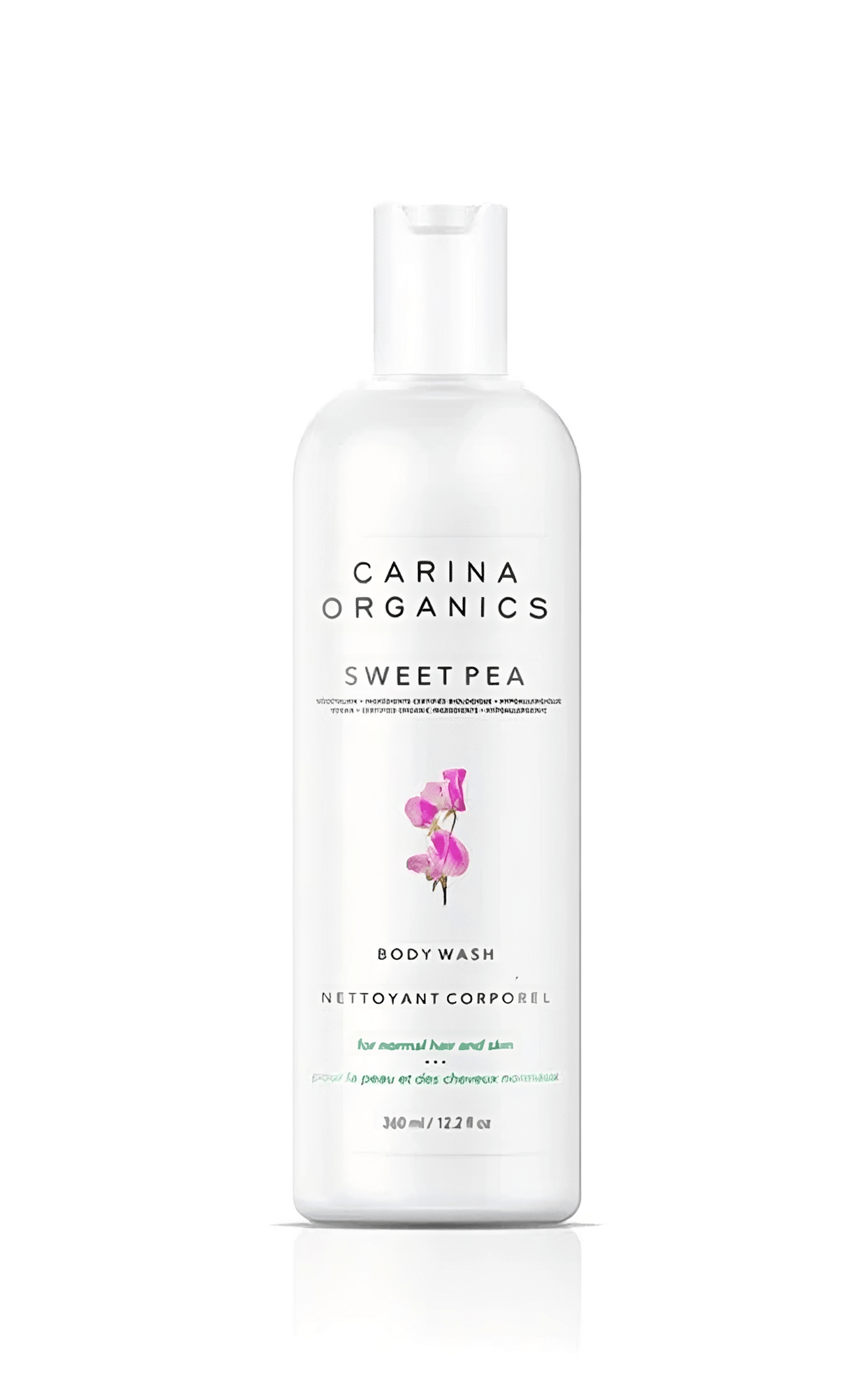 Carina Organics Sweet Pea Body Wash 360ml