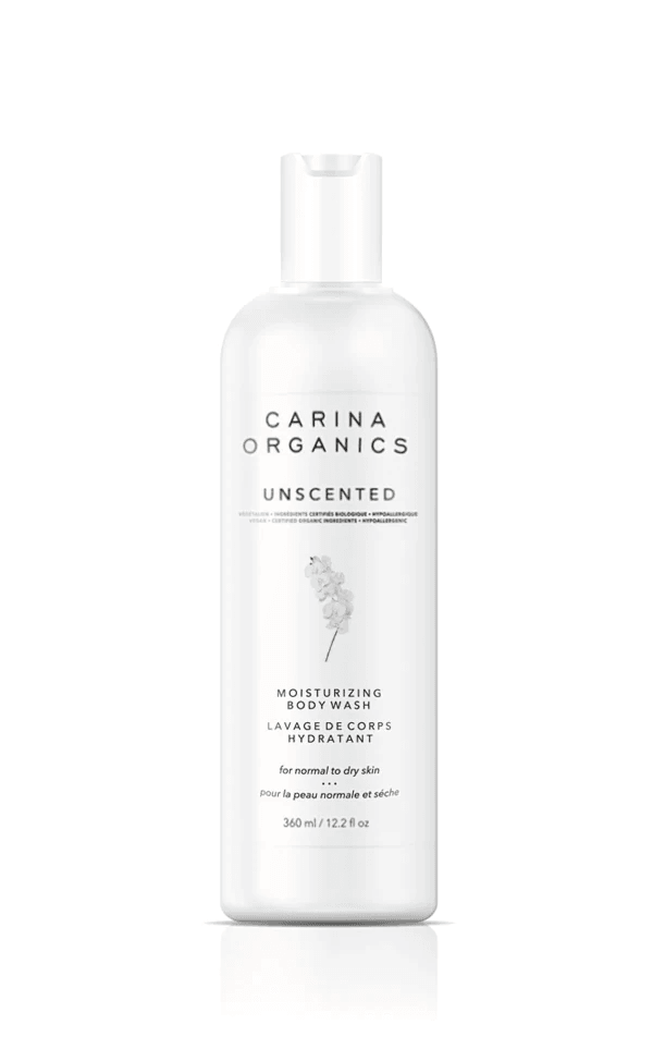 Carina Organics Unscented Body Wash 360ml