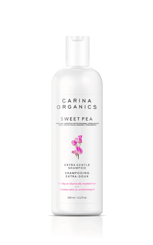 Carina Organics Extra Gentle Shampoo Sweet Pea 360mL