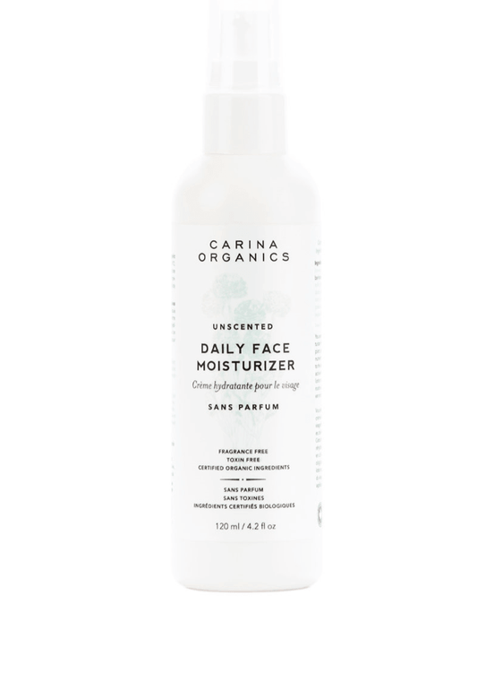 Carina Organics Unscented Face Moisturizer 120ml
