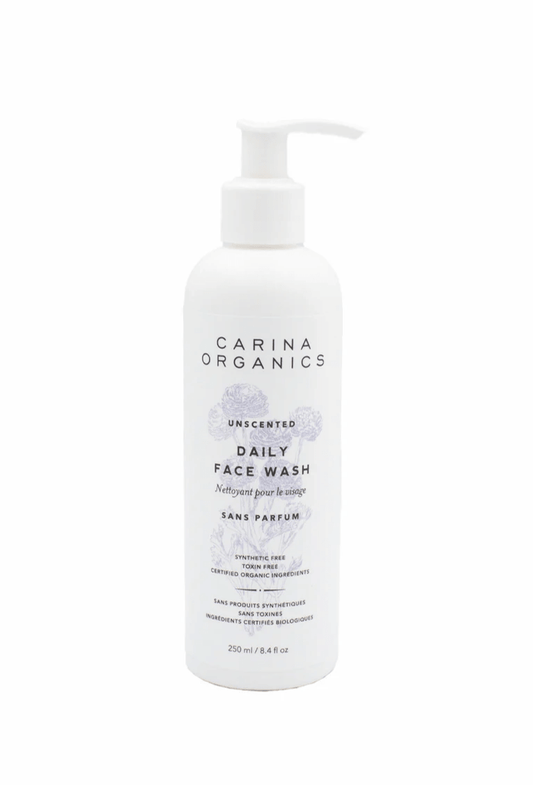 Carina Organics Unscented Face Wash 250ml