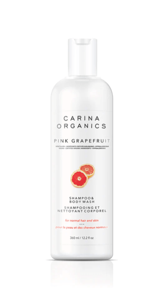 Carina Organics Pink Grapefruit Shampoo & Body Wash 360ml