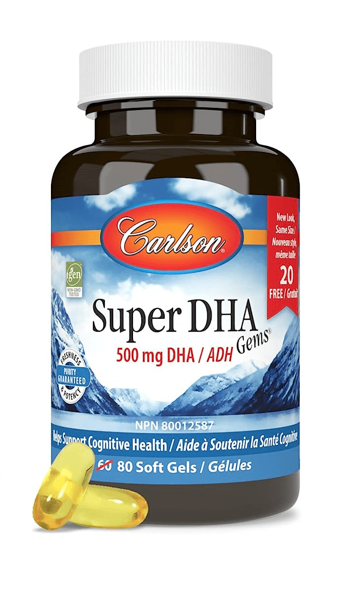 Carlson Super DHA 80 Softgels