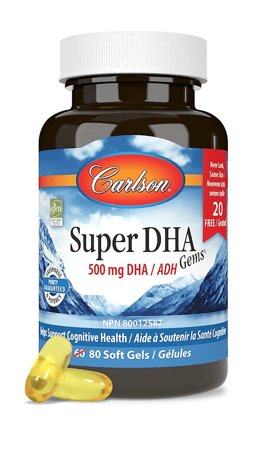Carlson Super DHA 80 Softgels