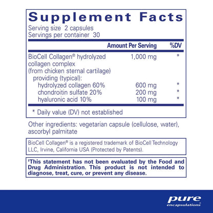 Pure Encapsulations Collagen JS 60 Capsules