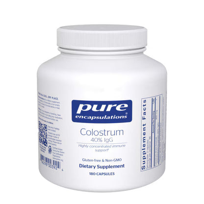 Pure Encapsulations Colostrum 40% IgG 180 Capsules