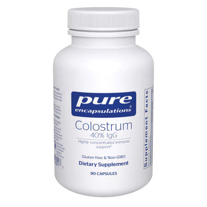 Pure Encapsulations Colostrum 40% IgG 90 Capsules