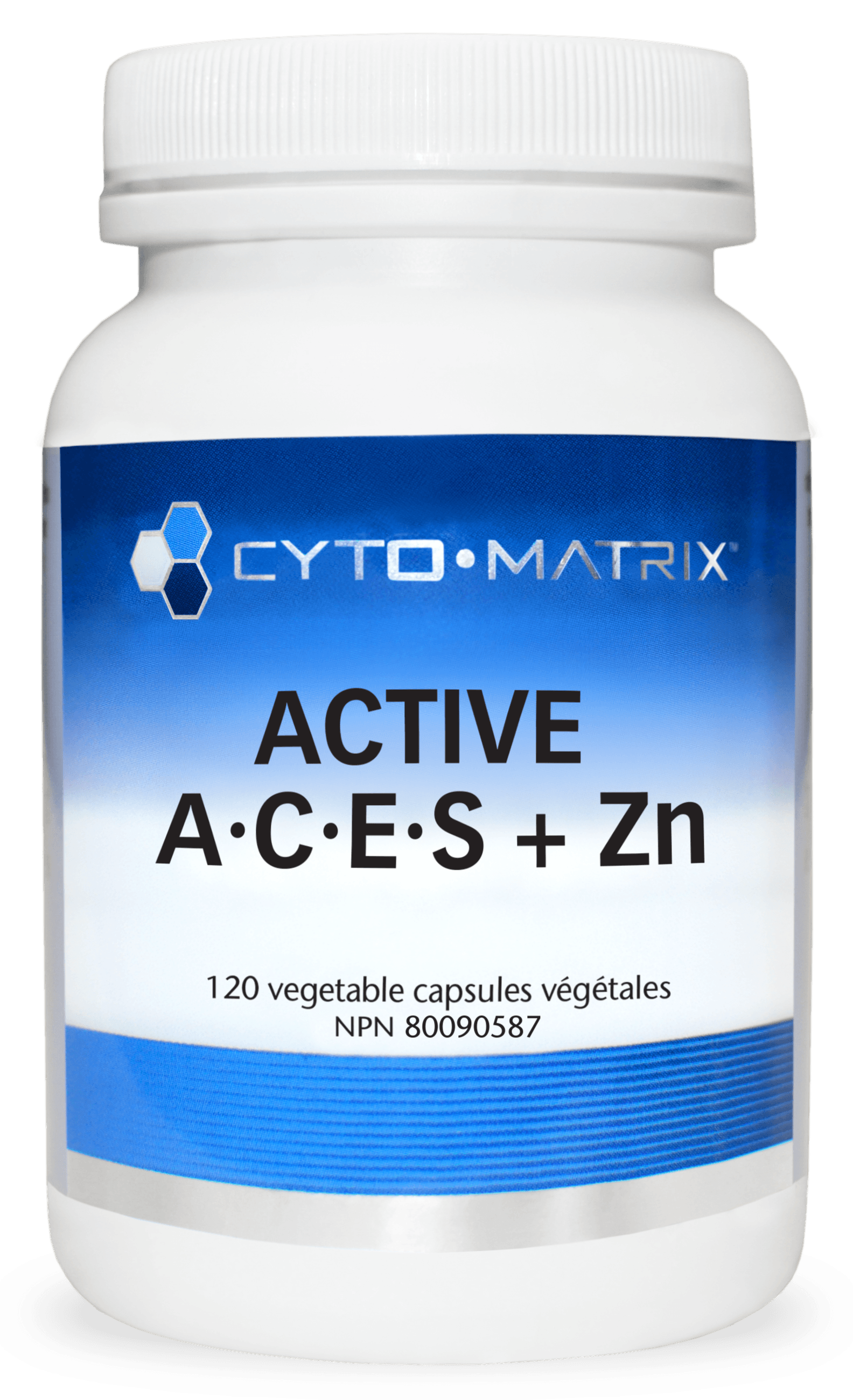 Active A·C·E·S + Zn 120 Veg Capsules 