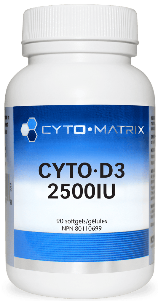 Cyto·D3 2500IU - MCT Base 90 Softgels 