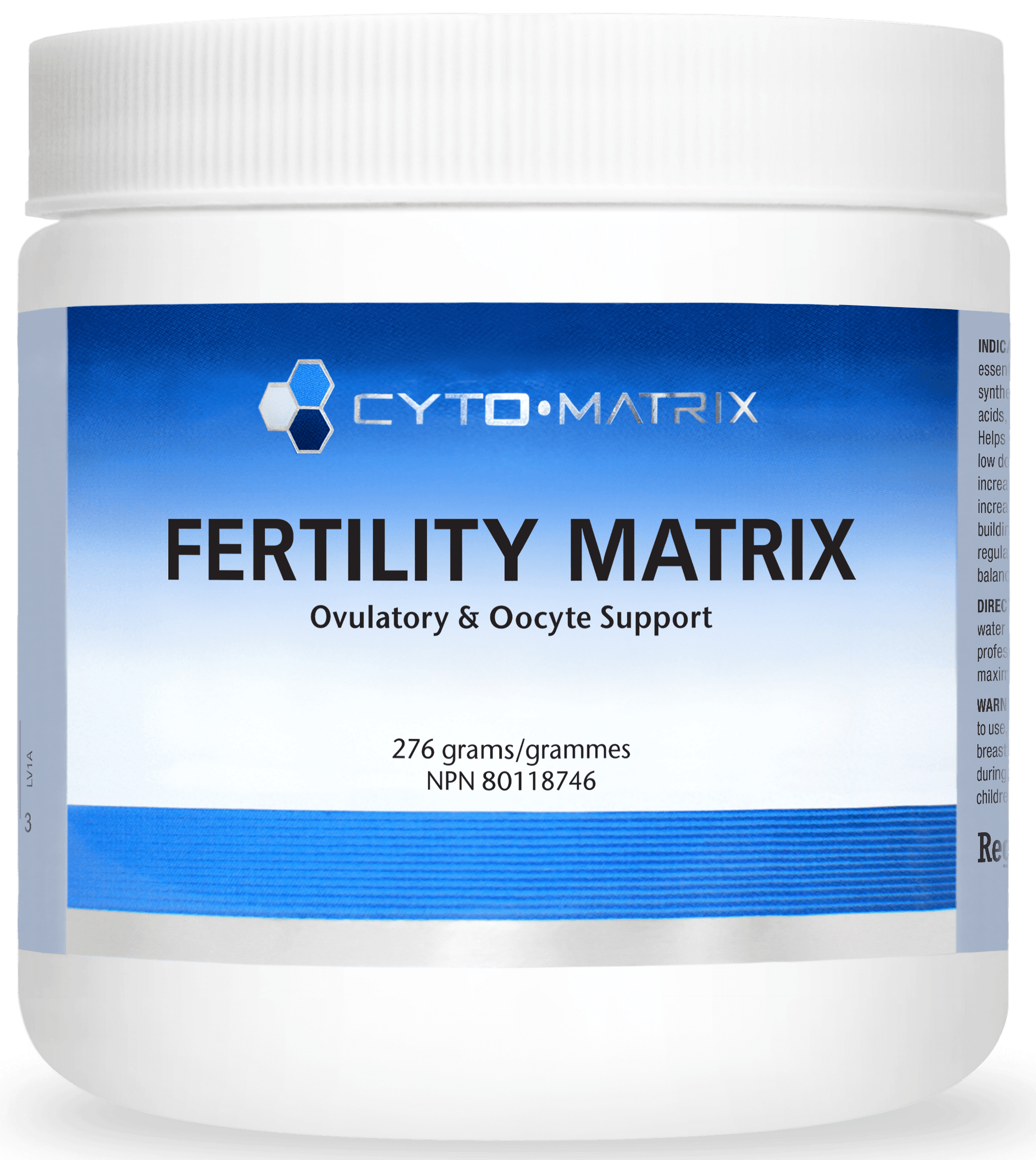 Fertility Matrix Ovulatory & Oocyte Support 276 g - Wellness Supplement