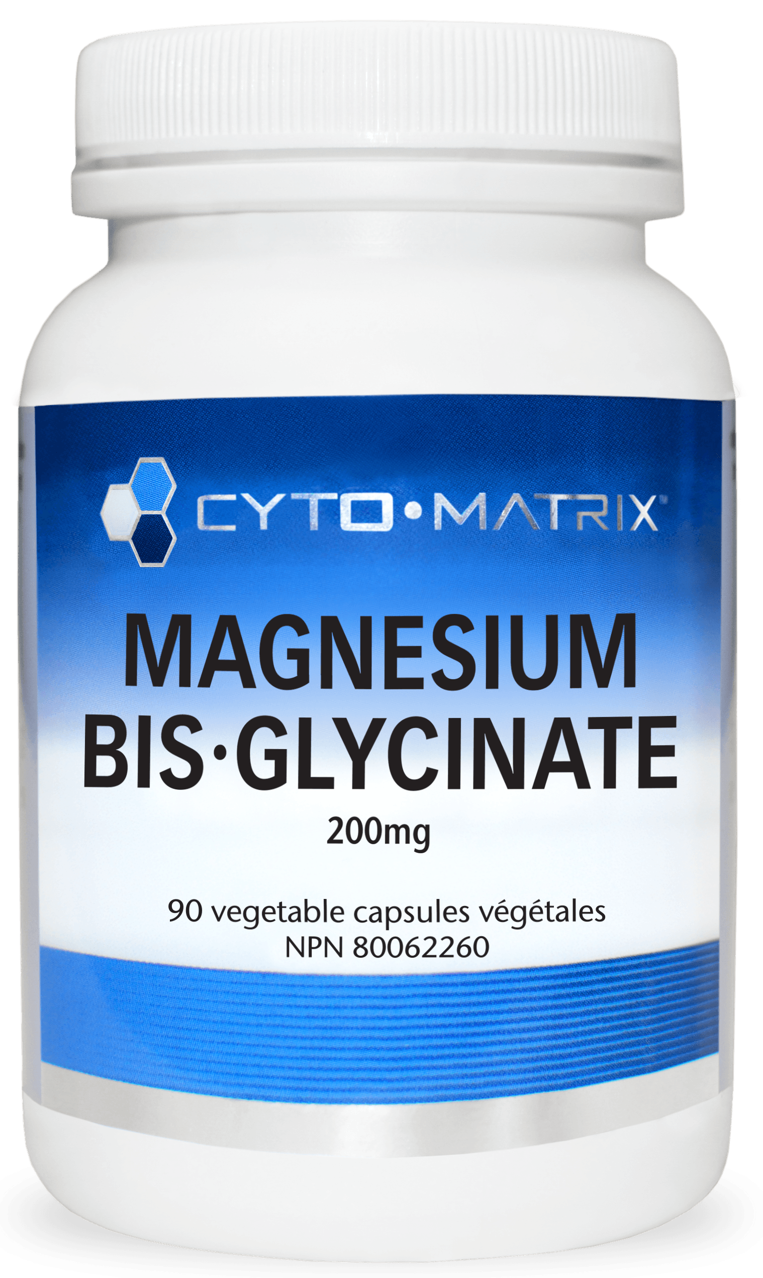 Magnesium Bis·Glycinate - 200mg 90 Veg Capsules 
