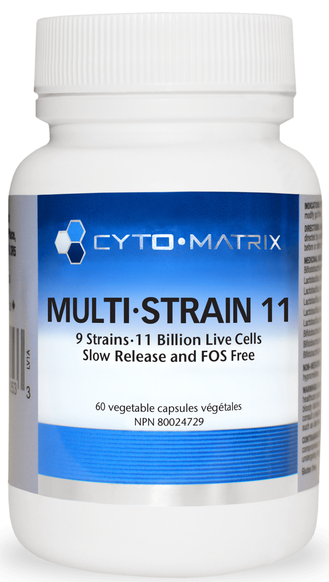 Multi Strain 11 60 Veg Capsules 