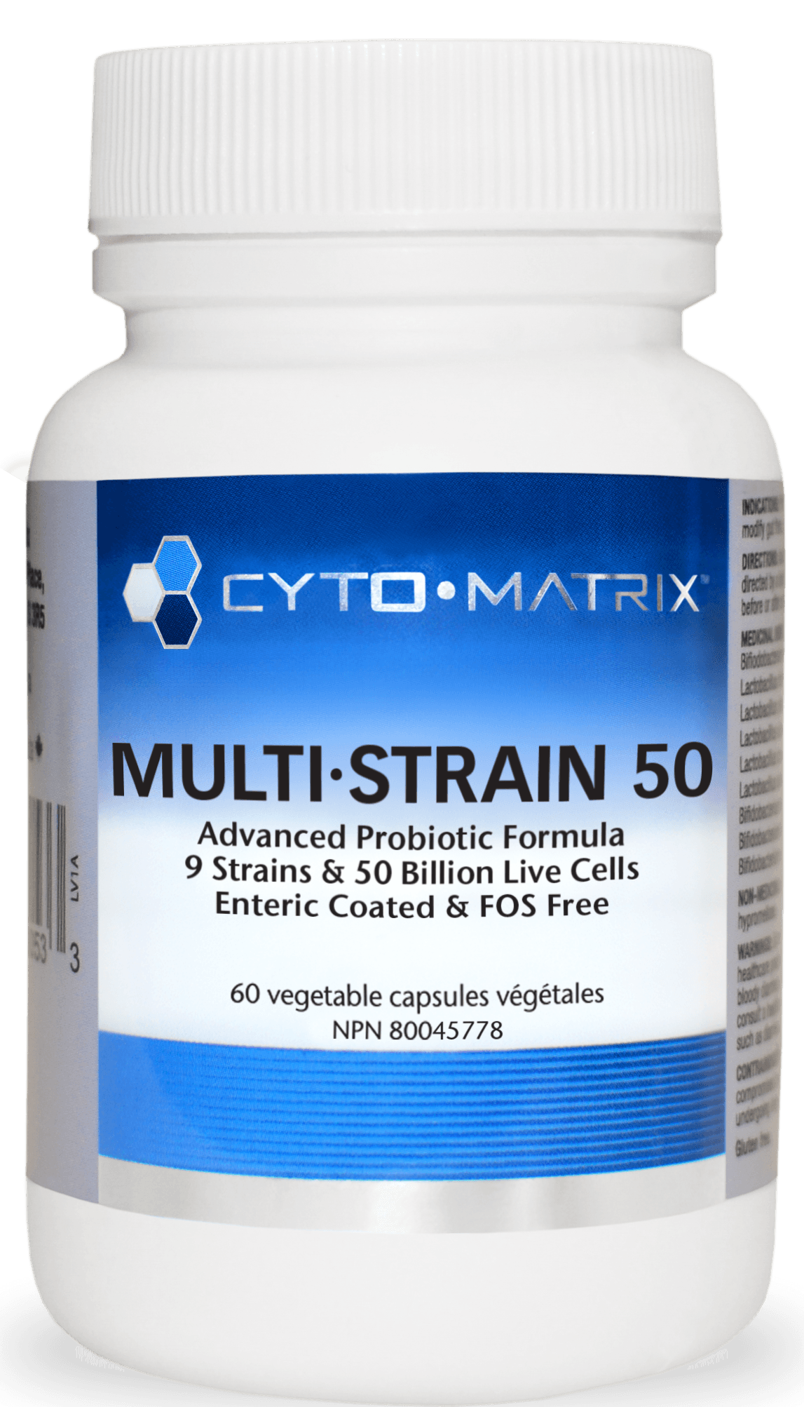 Multi·Strain 50 60 Veg Capsules 