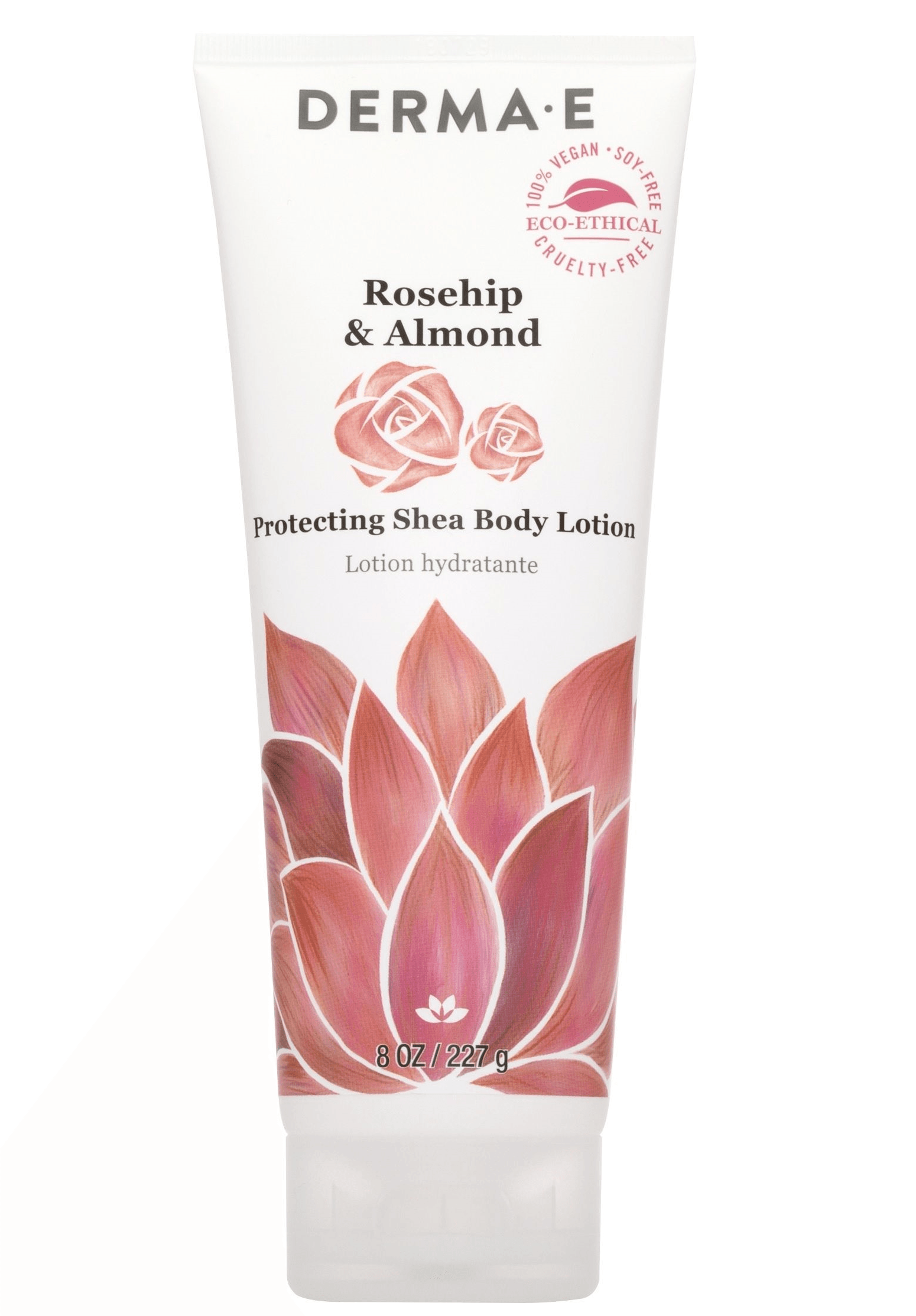 Derma E Body Lotion Rosehip & Almond Shea 227g