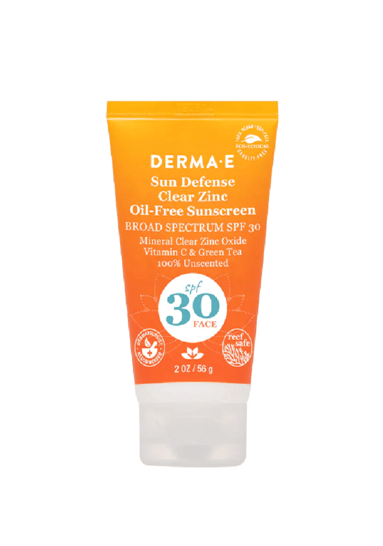 Derma E SPF30 Clear Zinc Face Sunscreen 56g