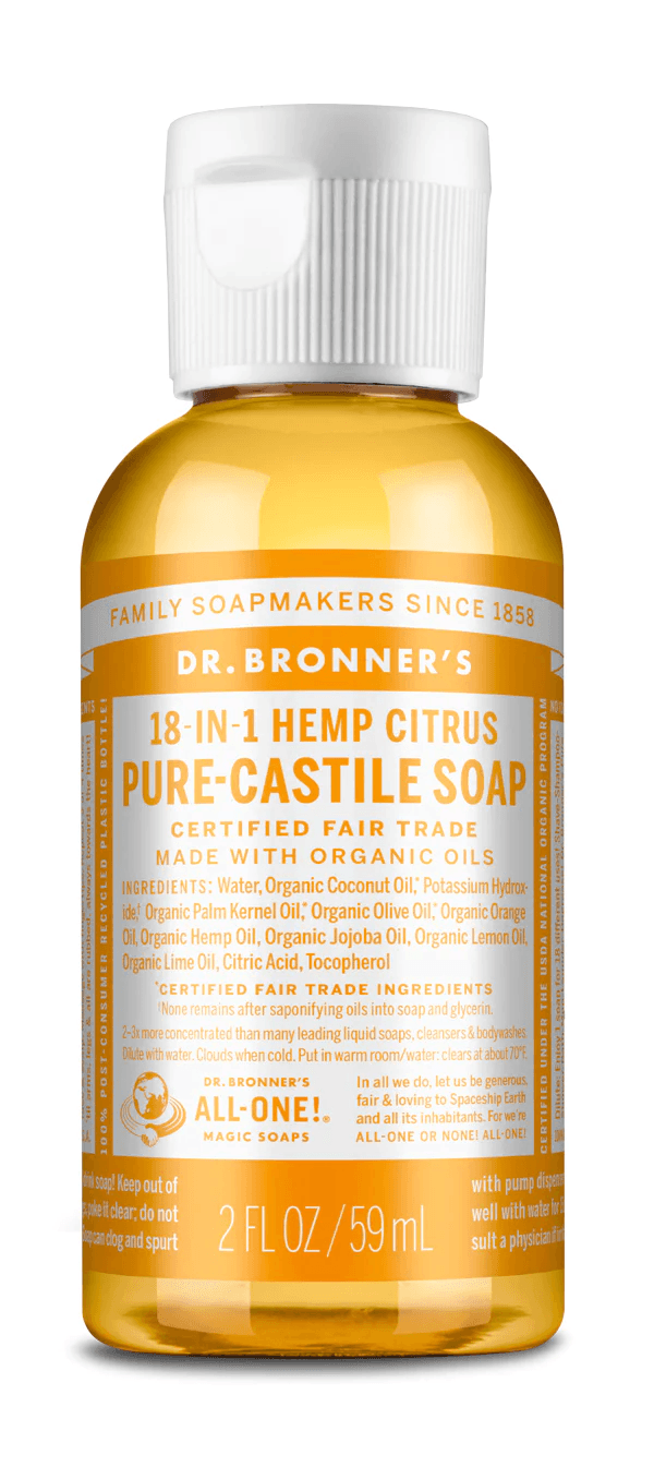Dr. Bronner's Citrus Pure-Castile Soap 59ml