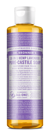 Dr. Bronner's Lavender Pure Castile Soap 237mL