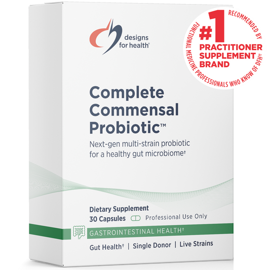 Designs For Health Complete Commensal Probiotic 30 Capsules