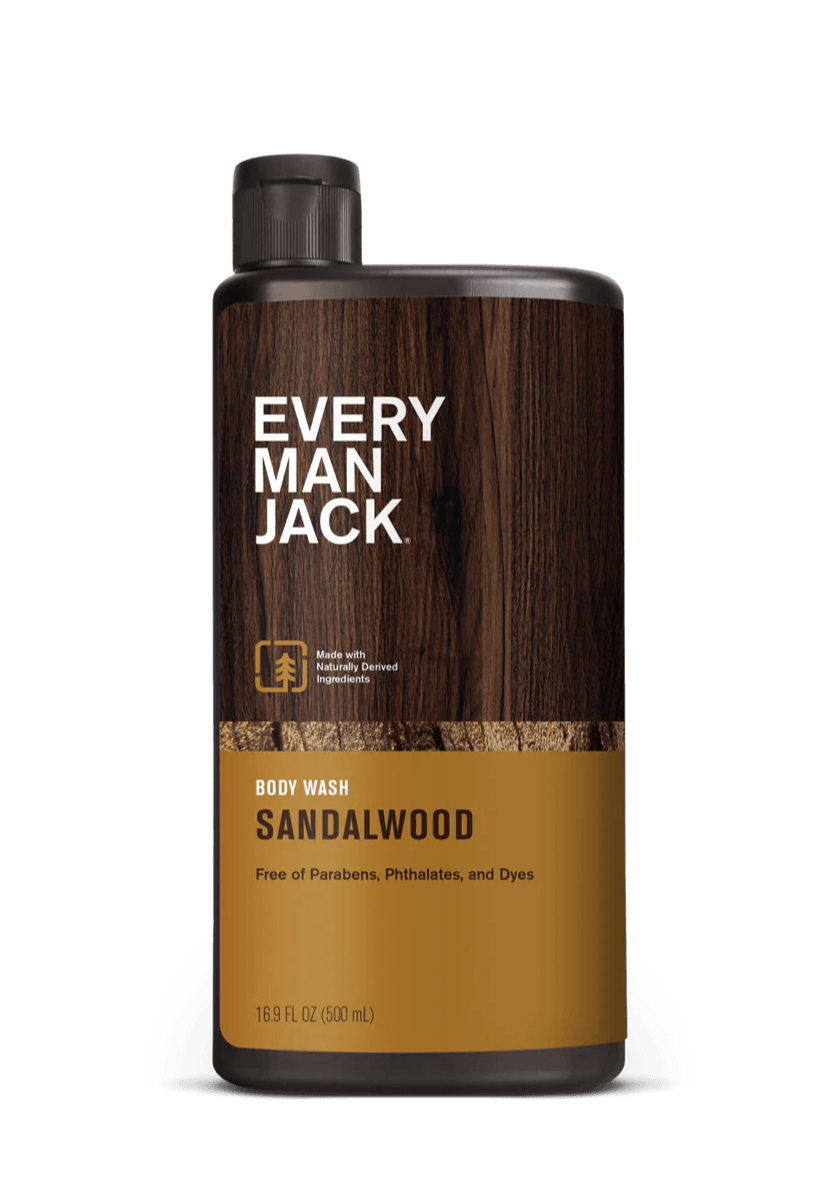 Every Man Jack Body Wash Sandalwood 500mL